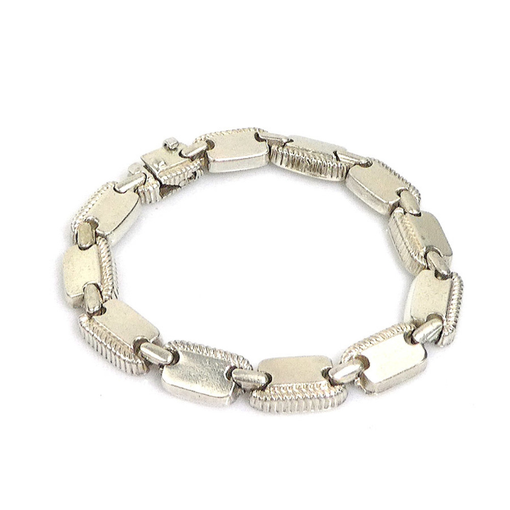 HERMES Silver Charm Bracelet